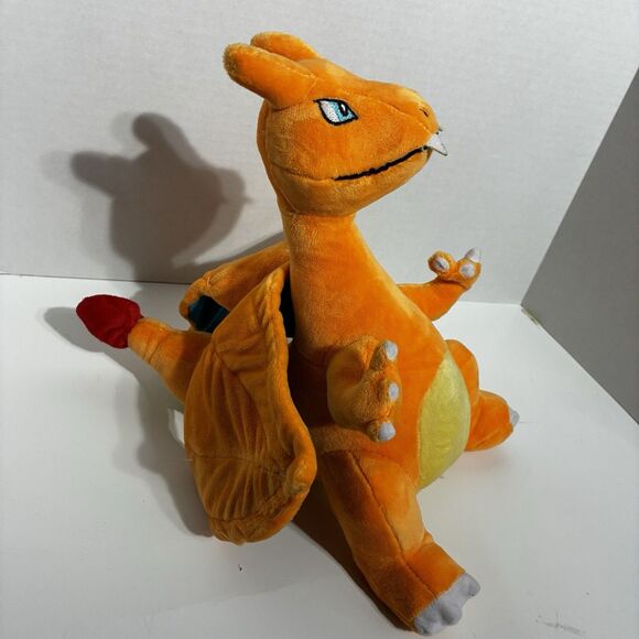 Pokémon Center Canvas Charizard Plush 2011 Japan Exclusive NWT Rare Collectible - Picture 5 of 8